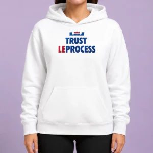 Top Nice Lebron James Philadelphia 76ers Trust The Process NBA Basketball Hoodie