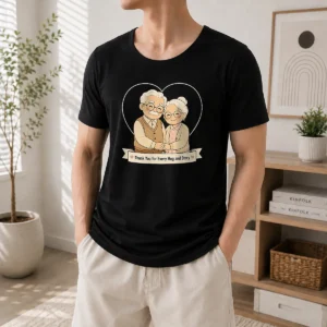 Nice Hot Grandparents Day Thank You Gift Minimalist