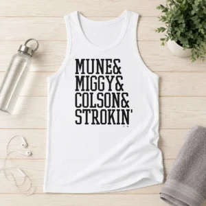 Hot Pretty Mune Miggy Colson And Strokin' Detroit Tigers Players Tank Top
