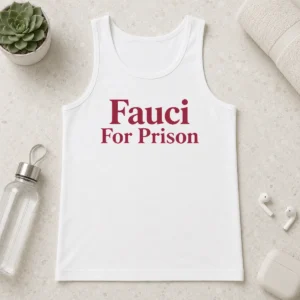 Nice Premium Fauci For Prison Political Protest Government Accountability Tank Top