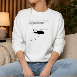Official Pinochet Helicopter Death Flights It Is Not Enough To Be Passively Not Communist Sweater