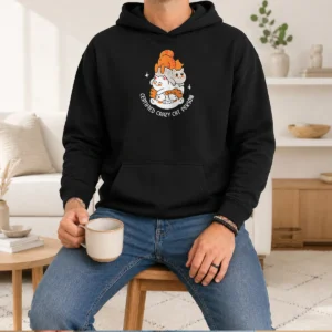 Nice Certified Crazy Cat Person Cute Cats Hoodie