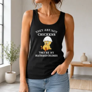 Nice Chicken They Are Not Chickens Theyre My Feathered Children Tank Top