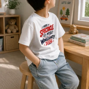 Official Funny I Made A Spectacle Of Myself At Wingsanity 2026 Kids T-Shirt