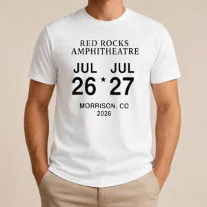 Nice Top Red Rocks Amphitheatre Jul 26 27 Morrison Co 2026