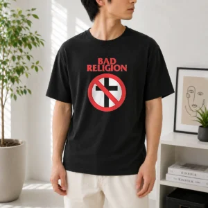 Nice Funny Bad Religion Cross Logo Music