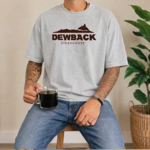 Pretty Official Dewback Steakhouse Geek Washed T-Shirt