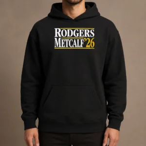 Premium Pretty Rodgers Metcalf '26 NFL Hoodie
