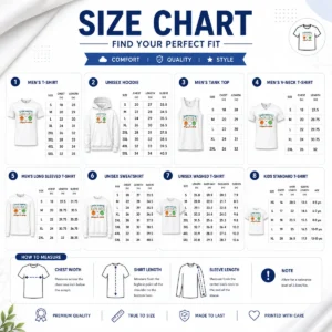 Size chart for Awesome Logic Ghosts And Not Or Debugging The Afterlife with measurements in inches and cm to help choose the right fit