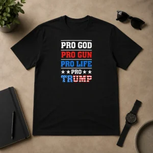 Pretty Awesome Pro God Pro Gun Pro Life Pro Trump Conservative