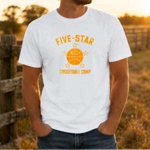 Hot Distressed Five Star Basketball Camp Youth Sports