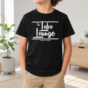 Hot The Lobo Lounge Lanford Illinois Kids T-Shirt