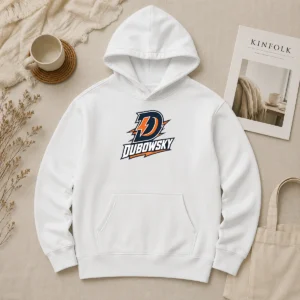 Nice Official Dubowsky Lightning Bolt D Letter Esports Logo Hoodie
