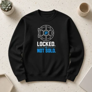 Official Pretty Crypto Vault Hodl Locked Not Sold Dash Sweater