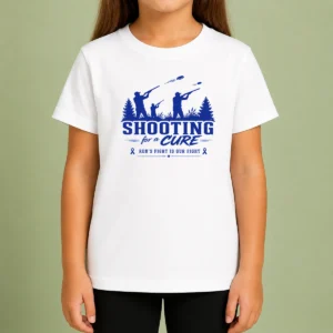 Good Original Shooting For A Cure Ron'S Fight Is Our Fight Kids T-Shirt