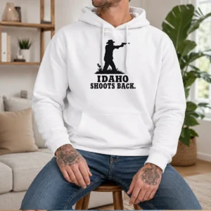 Awesome Jordan Salinas Idaho Shoots Back Hoodie