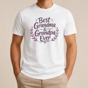 Hot Awesome Grandparents Day Best Grandma Grandpa Ever Sketch