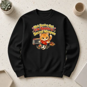 Hot Pretty Spain Soccer Cat Meme Funny Soccer Kawaii Sweater