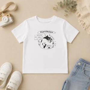 Pretty Cat I Hope This Email Finds You Before I Do Kids T-Shirt