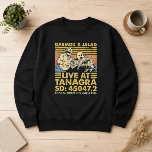 Happy Awesome Vintage Darmok And Jalad Live At Tanagra Shaka When The Walls Fell Sweater