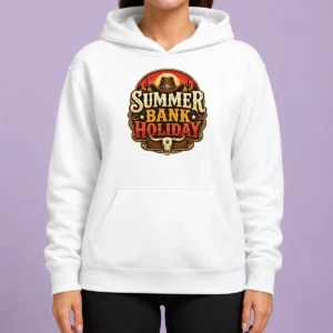 Nice Original Western Cowboy Summer Bank Holiday Bull Skull Desert Hoodie