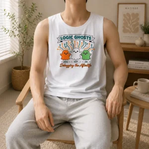 Awesome Logic Ghosts And Not Or Debugging The Afterlife Tank Top