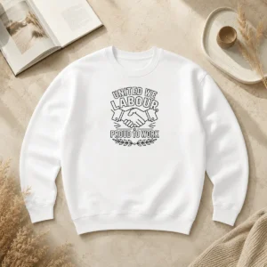 Good Awesome Labour Day Unity Line Art Shirt For Proud Workers Sweater
