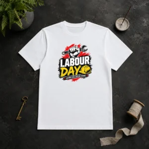 Nice Pretty Labour Day Fist Wrench Building Futures Grunge