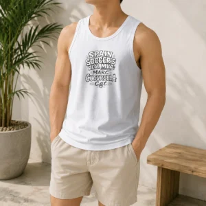 Premium Marc Cucurella Cat Meme Spain Soccer Sketch Tank Top