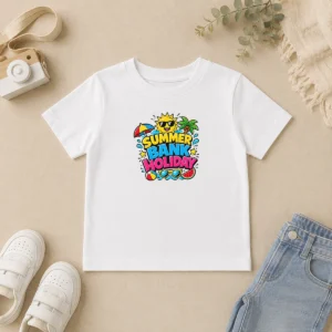 Nice Cartoon Summer Bank Holiday Beach Ball Watermelon Kids T-Shirt