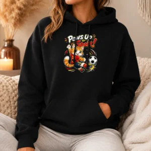 Official Spanish Soccer Cat Meme Anime Hoodie