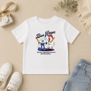 Hot Good Ben Rice New York Yankees MLB Ben Arroz Famous Arroz Con Pollo New York Baseball Kids T-Shirt