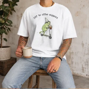 Official Good Support Staff Paraprofessional Back To School Frog Iced Coffee