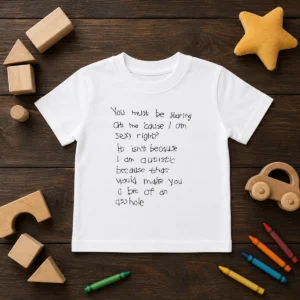 Original You Must Be Staring At Me Cause I Am Sexy Right Kids T-Shirt