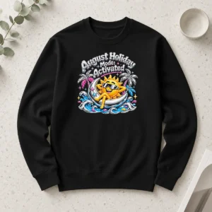 Good Official August Holiday Y2K For Summer Vibes Long Sleeve Shirt
