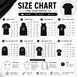 Size chart for Pretty Poker N Chill I Am All In Couple Playing Cards Humor with measurements in inches and cm to help choose the right fit