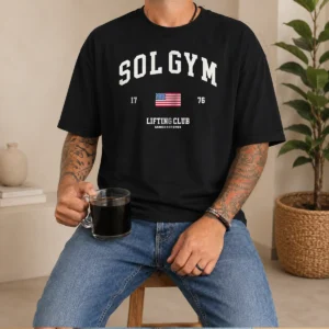 Hot Pretty Solgym Lifting Club Earned Not Given 1776 Distressed