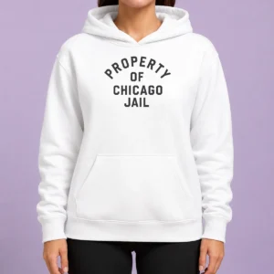 Premium Nice Property Of Chicago Jail Prison Funny Novelty Shirt - Image 5