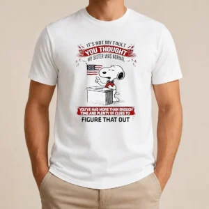 Good Funny Snoopy It'S Not My Fault You Thought My Sister Was Normal