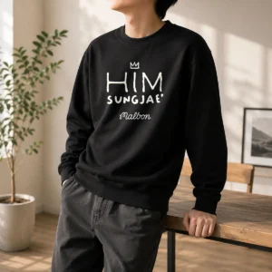 Hot Sungjae Im Blue Malbon Golf HIM Sungjae Sweater
