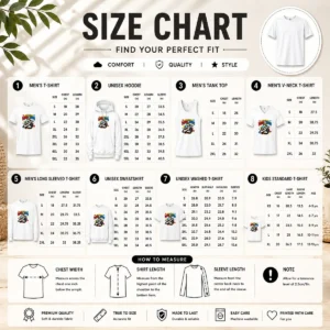 Size chart for Nice Labor Day Pride Graffiti For Workers with measurements in inches and cm to help choose the right fit