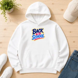 Official Vibrant Back To School Apple Pencil Sunburst Hoodie