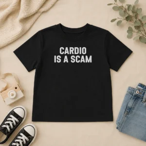 Awesome Hot Cardio Is A Scam Kids T-Shirt