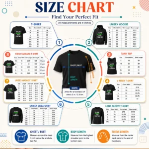 Size chart for Top Make Money Not Friends Motivation Money Mindset Quote Hustle Slogan Men with measurements in inches and cm to help choose the right fit