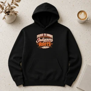 Top Awesome Bold Indigenous Peoples Day Pride Statement Hoodie