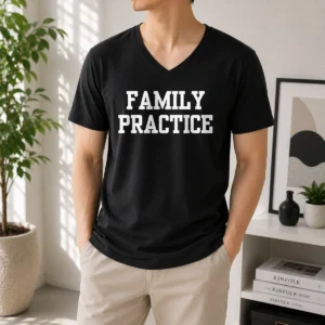 Happy Top Family Practice V-Neck Shirt