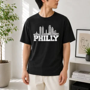 Good Top Philly Skyline Apparel Philadelphia City Silhouette