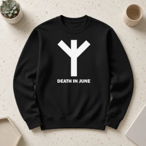 Premium Death In June Logo Neofolk Douglas Pearce Sweater