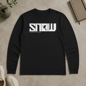 Top Official Snow Skiing All Art Is But Imitation Of Nature Long Sleeve Shirt