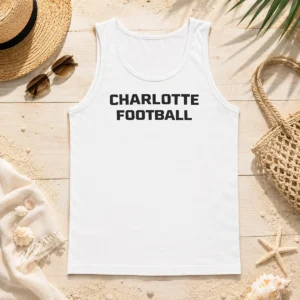 Hot Original Charlotte Football NCAA Tank Top